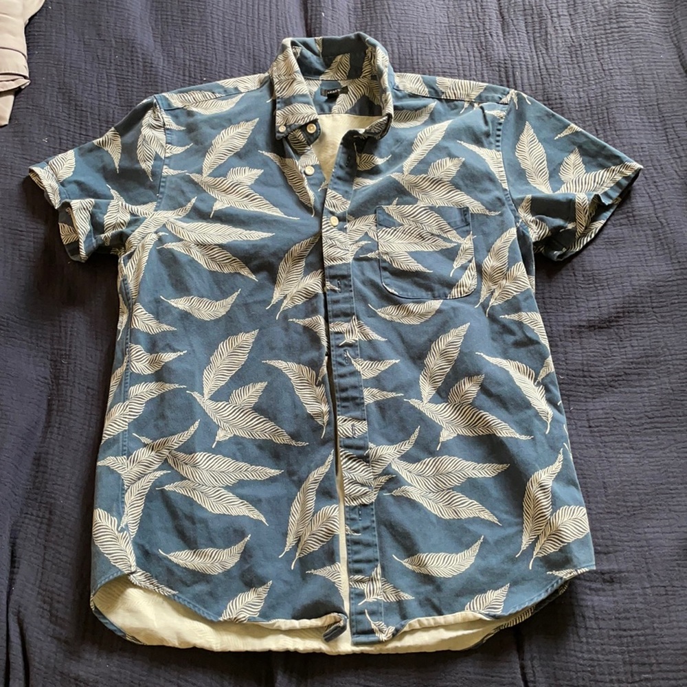 Vintage J Crew Safari Shirt. Medium